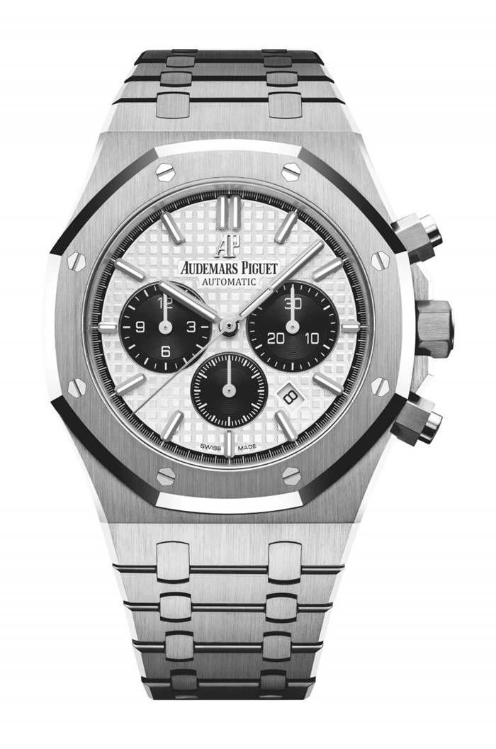 Replik Audemars Piguet Royal Oak Selbstaufzug Chronograph Silber 26331ST.OO.1220ST.03