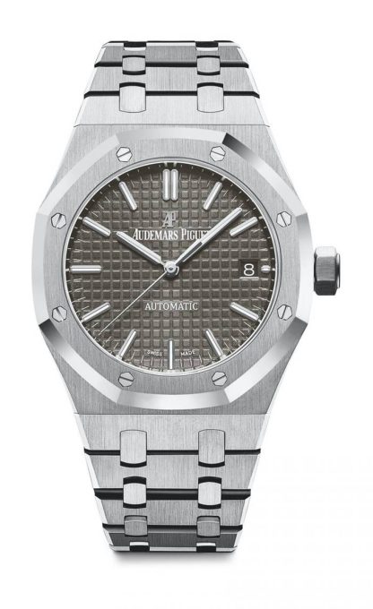 Replik Audemars Piguet Royal Oak Selbstaufzug Grau 15450ST.OO.1256ST.02