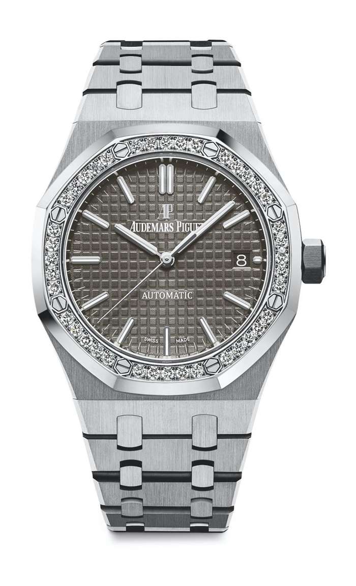 Replik Audemars Piguet Royal Oak Selbstaufzug Grau 15451ST.ZZ.1256ST.02