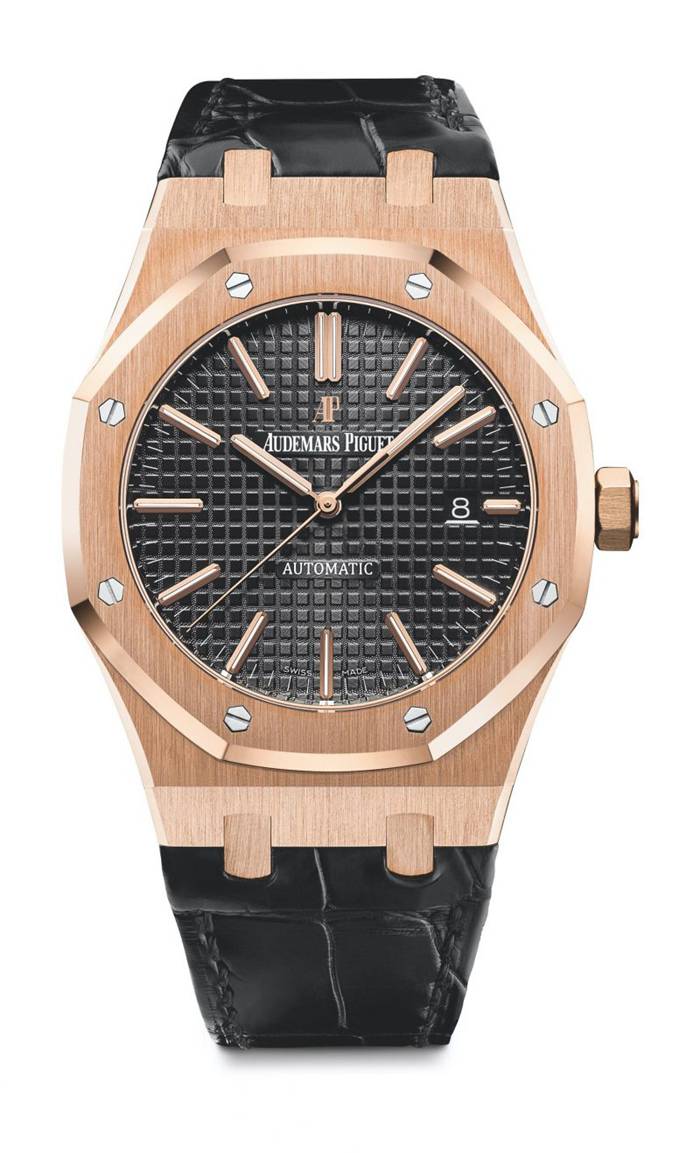 Replik Audemars Piguet Royal Oak Selbstaufzug Schwarz 15400OR.OO.D002CR.01