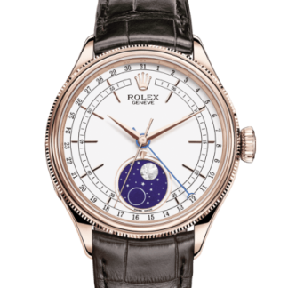 Replik Rolex Cellini Mondphase 39 mm 18 kt Everose Gold poliert 50535