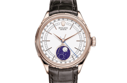 Replik Rolex Cellini Mondphase 39 mm 18 kt Everose Gold poliert 50535