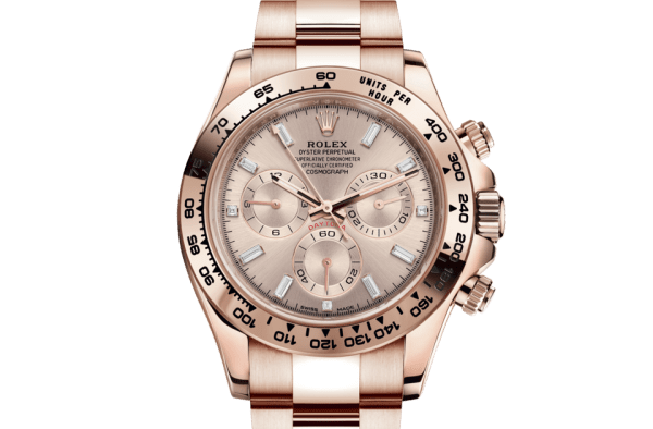 Replik Rolex Cosmograph Daytona Oyster 40 mm Everose gold 116505