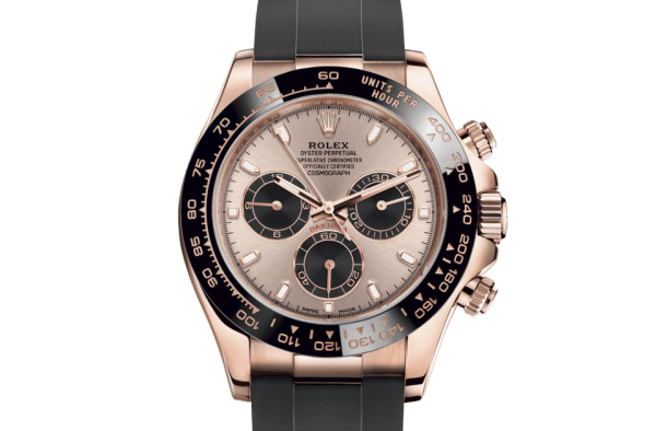 Replik Rolex Cosmograph Daytona Oyster 40 mm Everose gold 116515LN