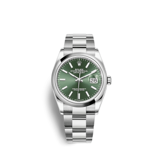 Replik Rolex Datejust 126200 36mm Mintgrün Oyster