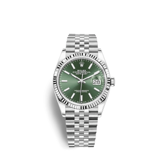 Replik Rolex Datejust 126234 36mm Mint grün