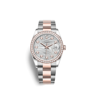 Replik Rolex Datejust 126281RBR 36mm Silber