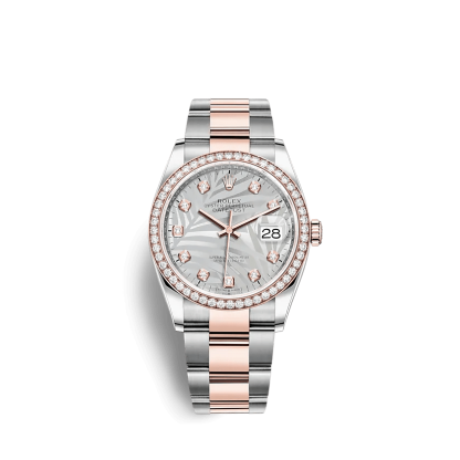 Replik Rolex Datejust 126281RBR 36mm Silber