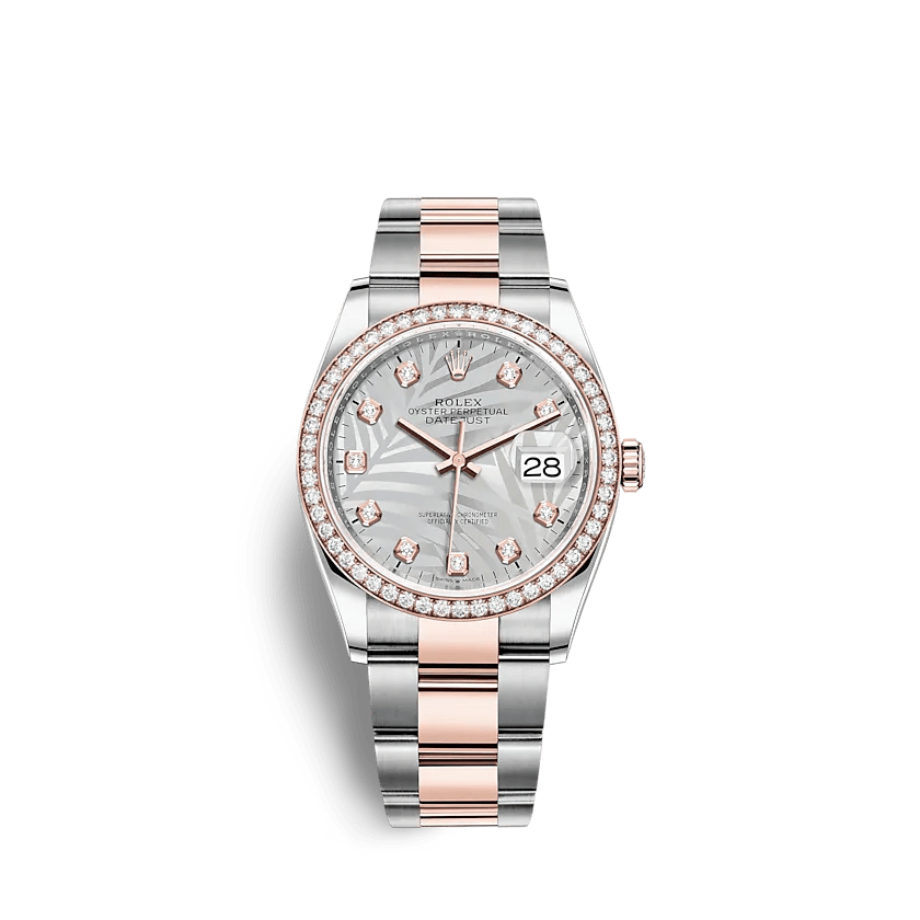 Replik Rolex Datejust 126281RBR 36mm Silber