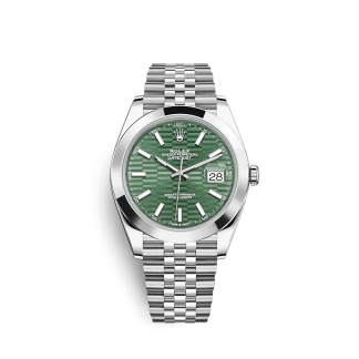 Replik Rolex Datejust 126300 41mm geriffelte Motiv Jubilee