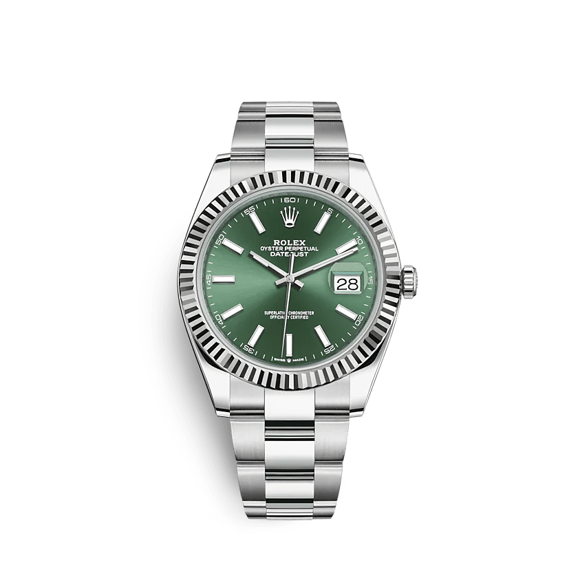 Replik Rolex Datejust 126334 41mm Mintgrün