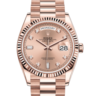Replik Rolex Day-Date 36 Oyster 36 mm Everose Gold 128235