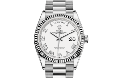Replik Rolex Day-Date 36 Oyster 36 mm Weißgold 128239