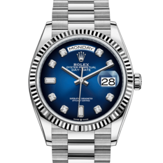 Replik Rolex Day-Date 36 Oyster 36 mm Weißgold 128239