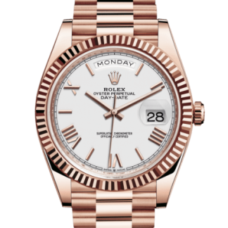Replik Rolex Day-Date 40 Oyster 40 mm Everose Gold 228235