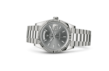 Replik Rolex Day-Date 40 Oyster 40 mm Weißgold 228239 – Bild 2