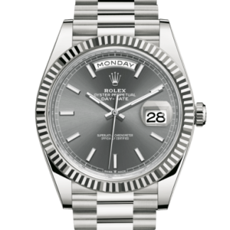 Replik Rolex Day-Date 40 Oyster 40 mm Weißgold 228239