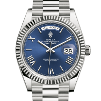 Replik Rolex Day-Date 40 Oyster 40 mm Weißgold 228239