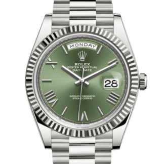 Replik Rolex Day-Date 40 Oyster 40 mm Weißgold 228239
