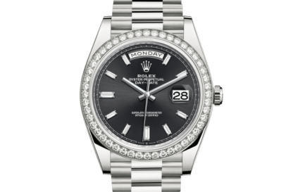 Replik Rolex Day-Date 40 Oyster 40 mm Weißgold und Diamanten 228349RBR