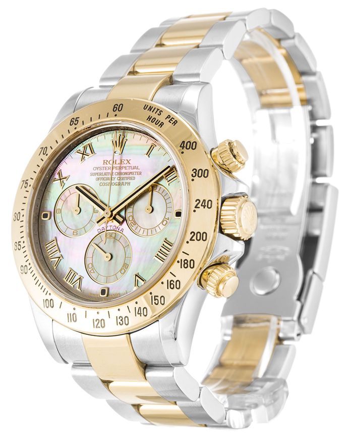 Replik Rolex Daytona Perlmuttzifferblatt 116523 – Bild 2