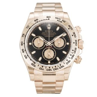 Replik Rolex Daytona Schwarzes Zifferblatt 116505