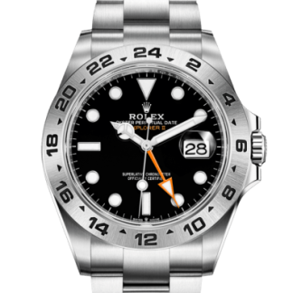Replik Rolex Explorer II Schwarz 42mm 216570BKSO