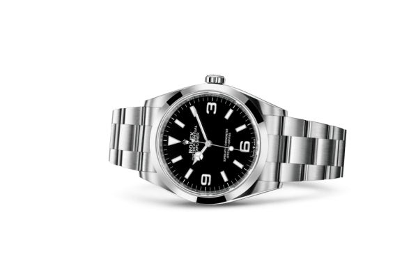 Replik Rolex Explorer Oyster 36 mm Oystersteel 124270 – Bild 2