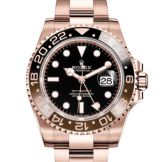 Replik Rolex GMT-Master II Oyster 40 mm Everose Gold 126715CHNR