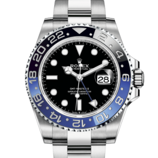 Replik Rolex GMT-Master II Oyster 40 mm Oystersteel 126710BLNR