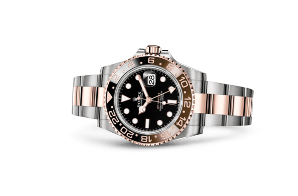 Replik Rolex GMT-Master II Oyster 40 mm Oystersteel und Everose Gold 126711CHNR – Bild 2