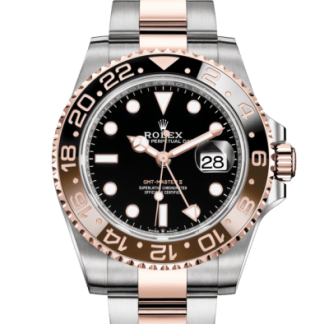 Replik Rolex GMT-Master II Oyster 40 mm Oystersteel und Everose Gold 126711CHNR