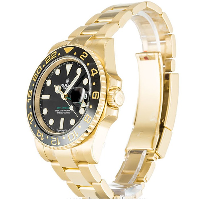 Replik Rolex GMT Master II Schwarz 116718 – Bild 2