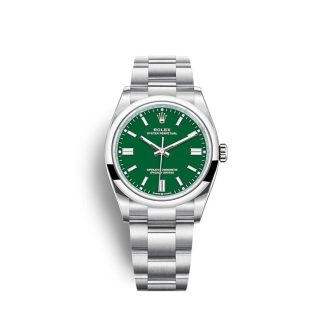 Replik Rolex Oyster Perpetual 36mm Grün