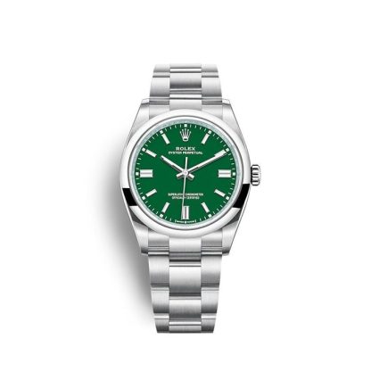 Replik Rolex Oyster Perpetual 36mm Grün