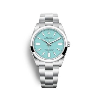 Replik Rolex Oyster Perpetual 41mm Türkisblau