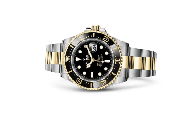 Replik Rolex Sea-Dweller Oyster 43 mm Oystersteel und Gelbgold 126603 – Bild 2
