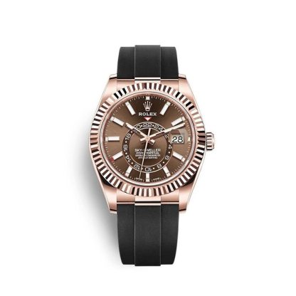Replik Rolex Sky-Dweller 326235 Schokolade