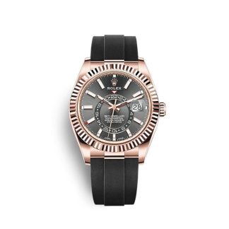 Replik Rolex Sky-Dweller 326235 Schwarz