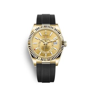 Replik Rolex Sky-Dweller 326238 Champagner