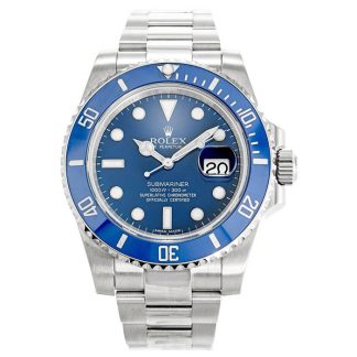 Replik Rolex Submariner Blau 116619LB