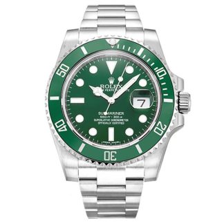 Replik Rolex Submariner Grünes Zifferblatt 116610LV Hulk