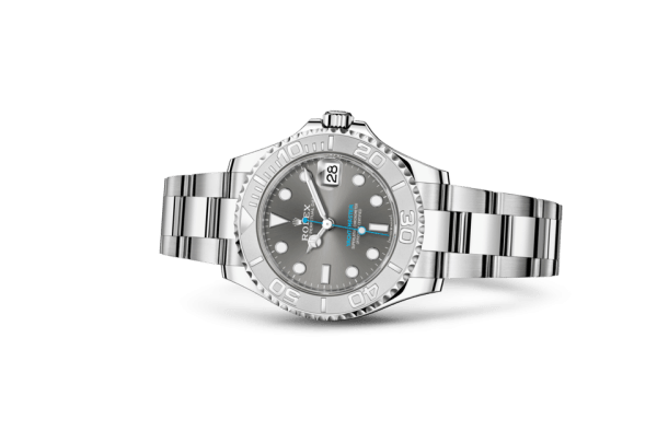 Replik Rolex Yacht-Master 37 Oyster 37 mm Oystersteel und Platin 268622 – Bild 2