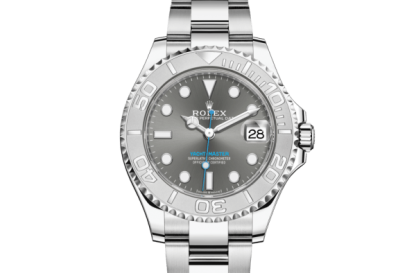 Replik Rolex Yacht-Master 37 Oyster 37 mm Oystersteel und Platin 268622