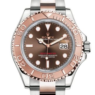 Replik Rolex Yacht-Master 40 Oyster 40 mm Oystersteel und Everose Gold 126621