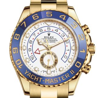 Replik Rolex Yacht-Master II Oyster 44 mm Gelbgold 116688