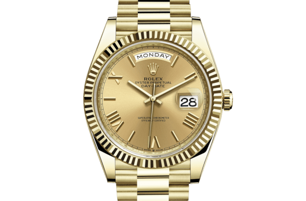 Replikat Rolex Day-Date 40 Oyster 40 mm Gelbgold 228238