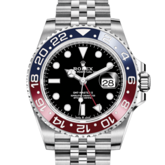 Replikat Rolex GMT-Master II Oyster 40 mm Oystersteel 126710BLRO