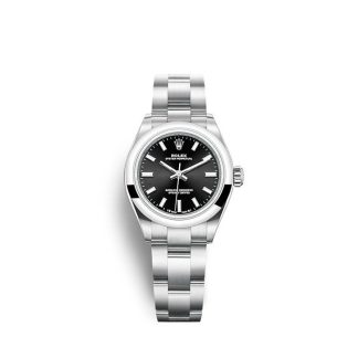 Rolex Rolex Oyster Perpetual 28mm Schwarz