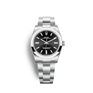 Rolex Rolex Oyster Perpetual 34mm Schwarz